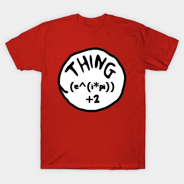 Thing 1 Math Nerd T-Shirt by Bigfinz